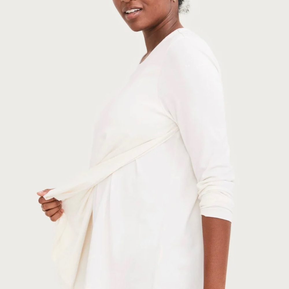 Hatch long sleeve nursing tee